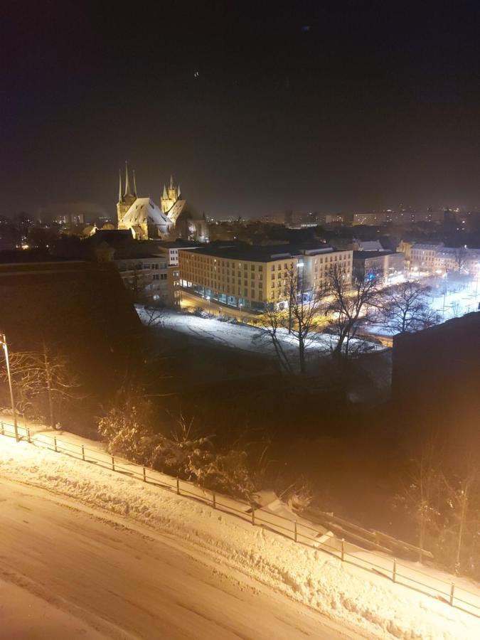 At The Top - Penthouse Ueber Den Daechern Der Stadt Erfurt Ngoại thất bức ảnh