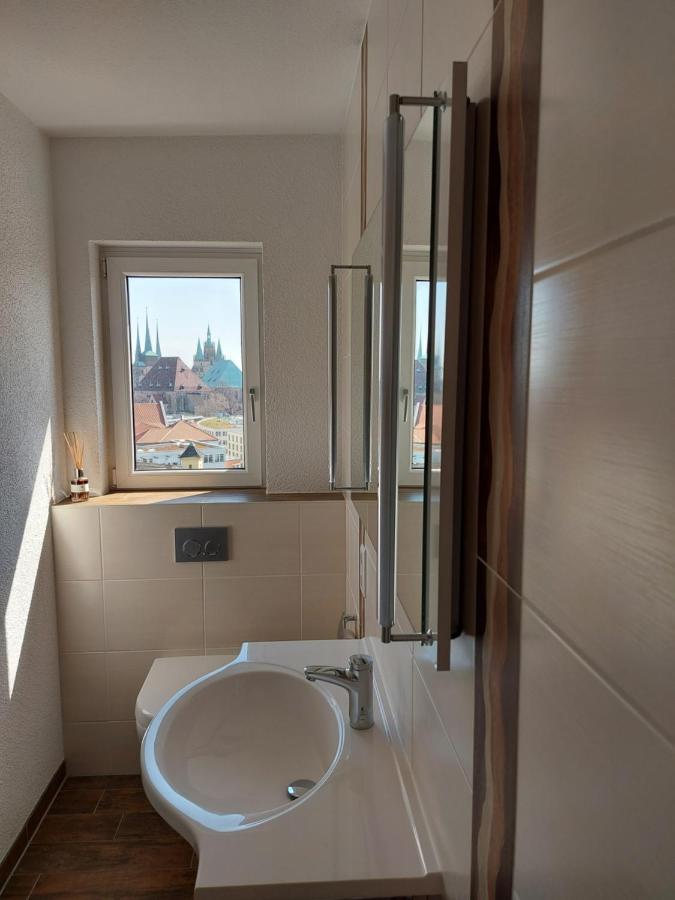 At The Top - Penthouse Ueber Den Daechern Der Stadt Erfurt Ngoại thất bức ảnh