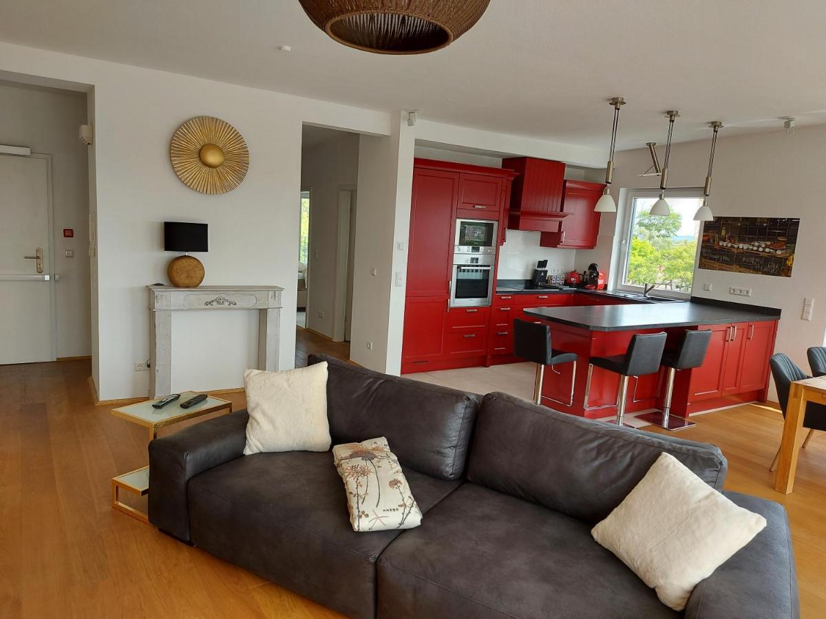 At The Top - Penthouse Ueber Den Daechern Der Stadt Erfurt Ngoại thất bức ảnh